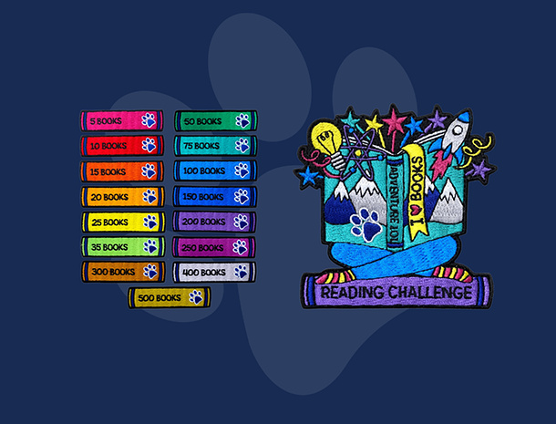 Reading Reward Badges for Every Milestone