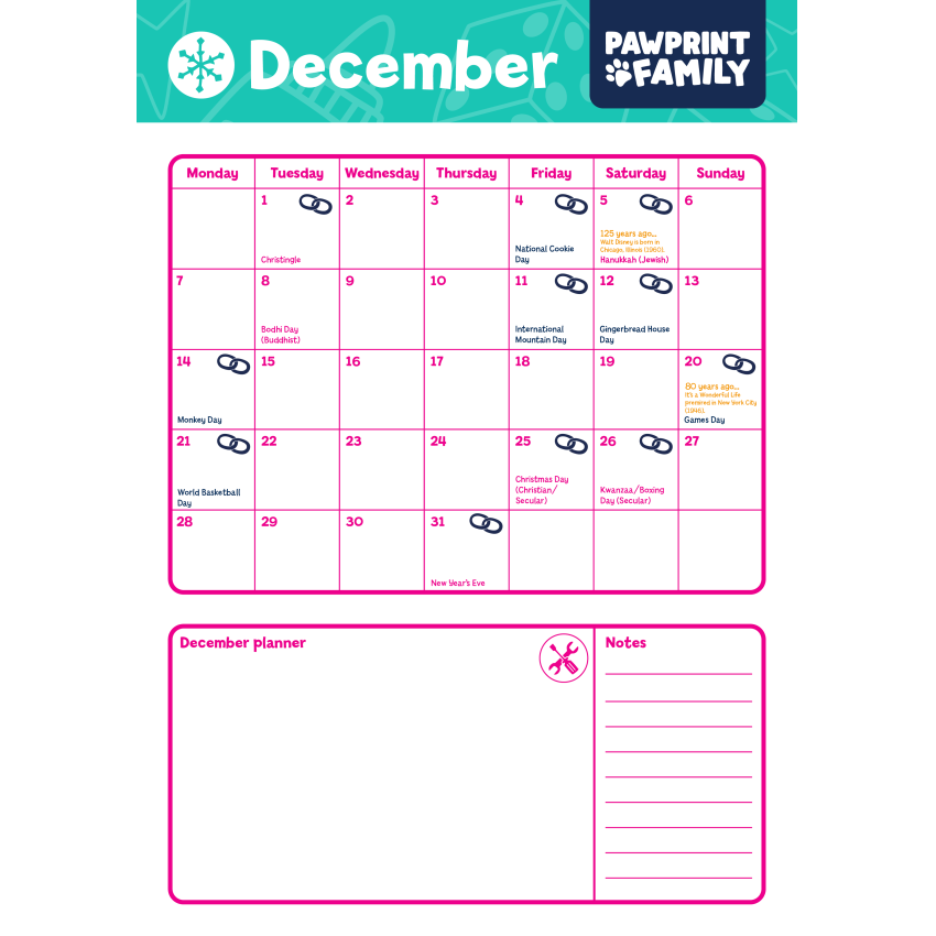 Calendar 2026 Autumn Term 10