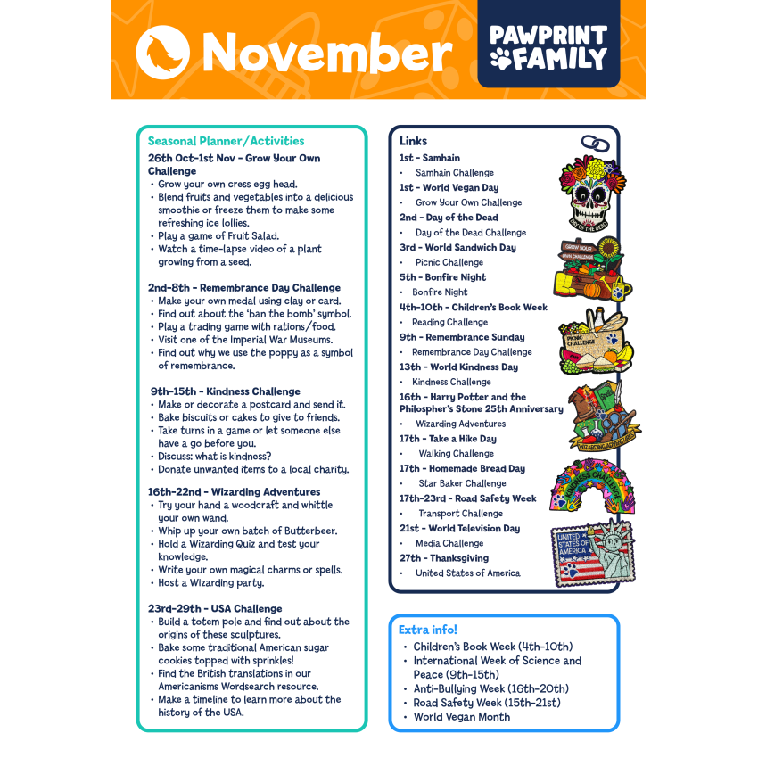 Calendar 2026 Autumn Term 9
