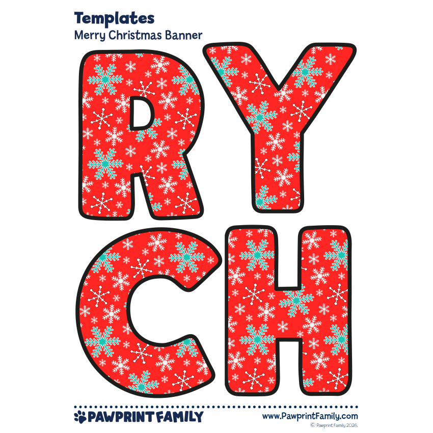 Christmas Banner Craft 10