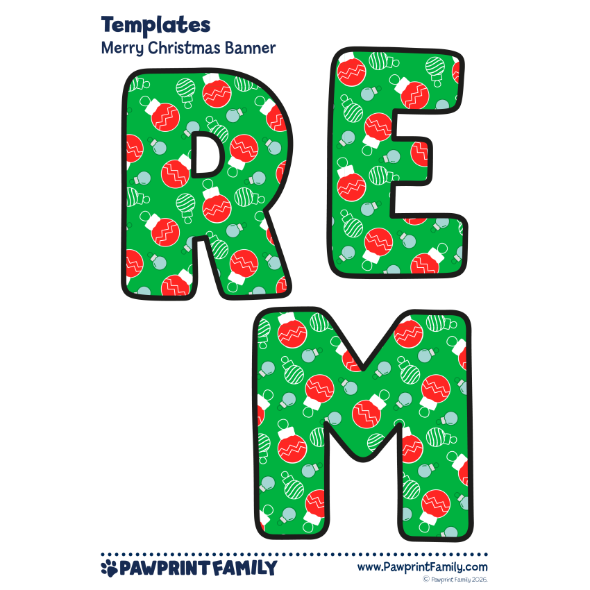 Christmas Banner Craft 17