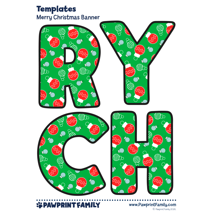 Christmas Banner Craft 18