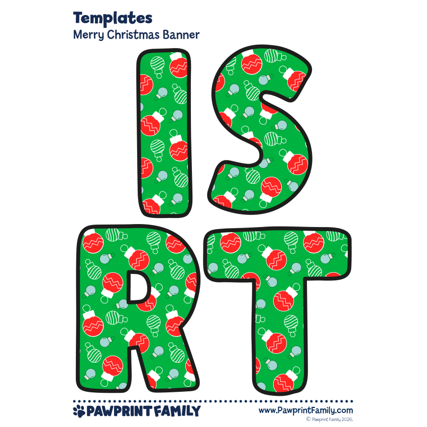 Christmas Banner Craft 19