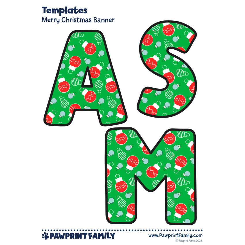 Christmas Banner Craft 20