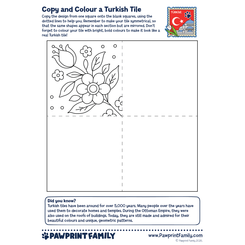 Design Your Own Turkish Tile 4