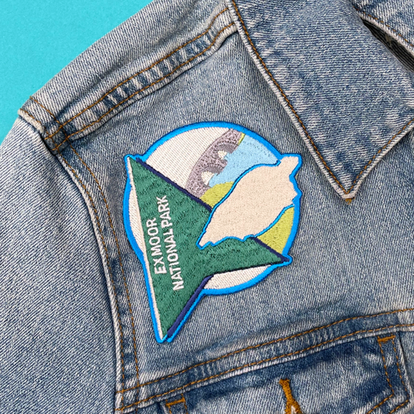 Exmoor National Park Sew On Patch 3