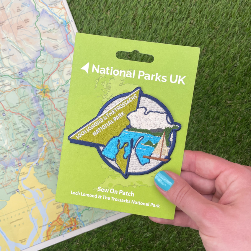 Loch Lomond The Trossachs National Park Sew On Patch 2