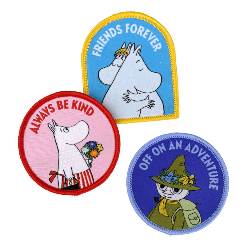 Moomin Sew On Patch Set 1