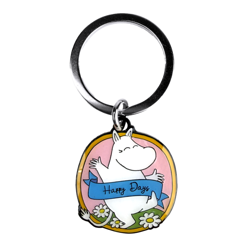Moomintroll Happy Keyring 1