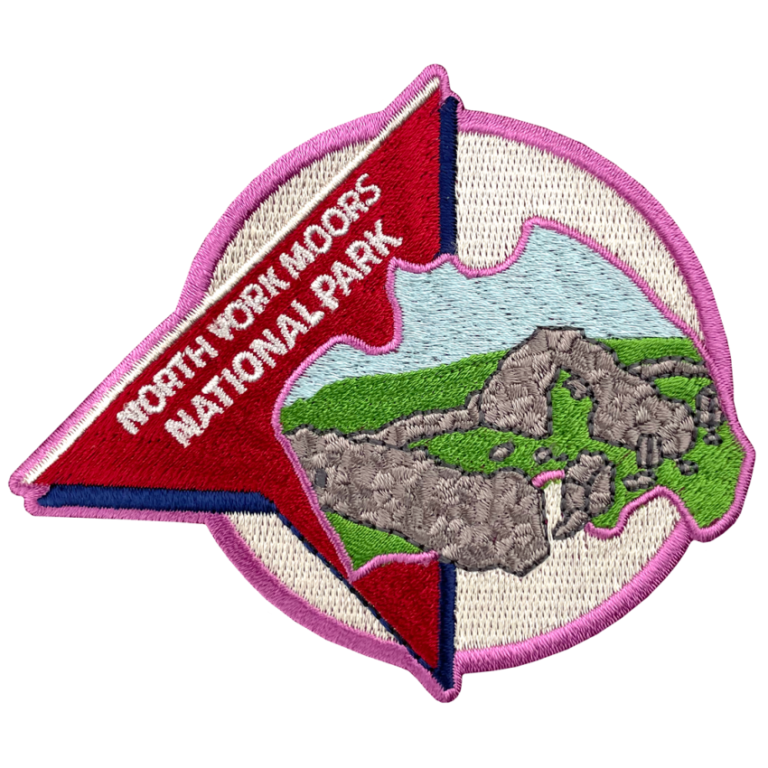 North York Moors National Park Sew On Patch 1