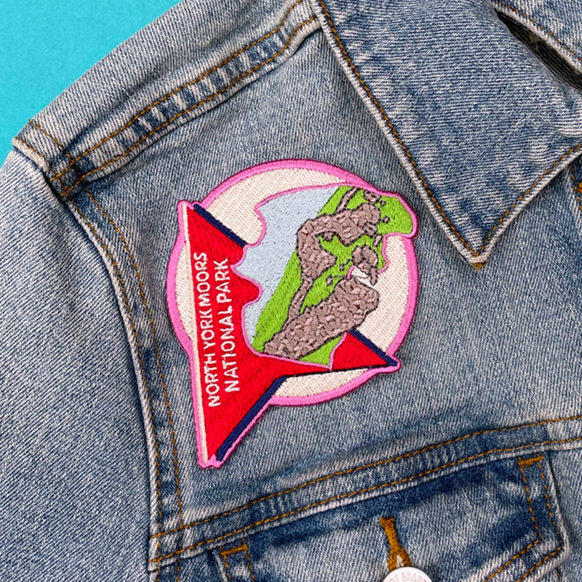 North York Moors National Park Sew On Patch 3