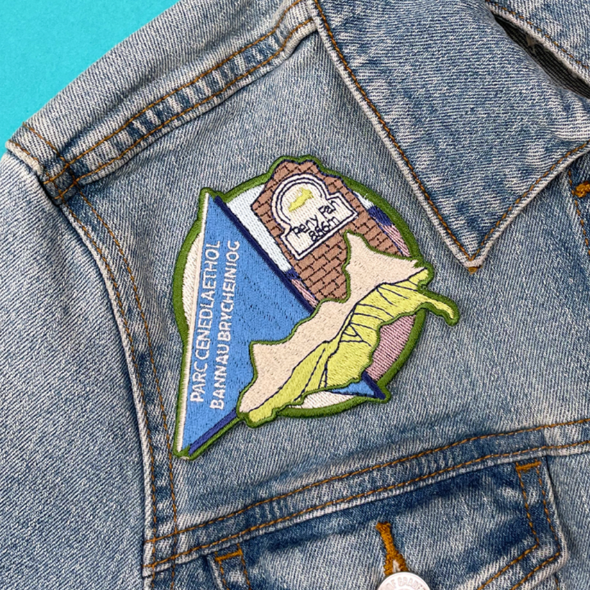 Parc Cenedlaethol Bannau Brycheiniog Sew On Patch 3