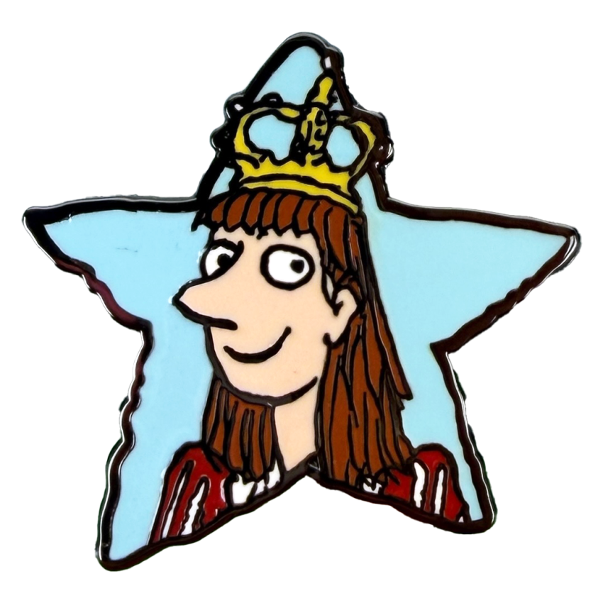 Princess Pearl Pin Badge 1