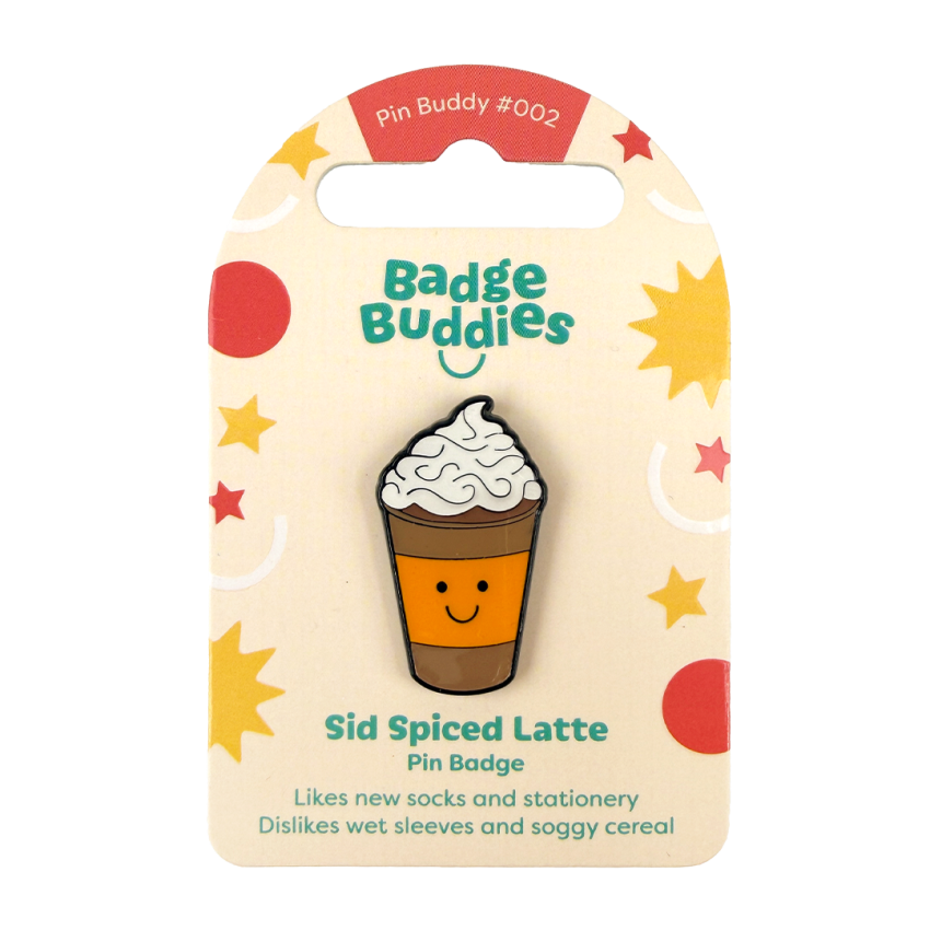 Sid Spiced Latte Pin 1