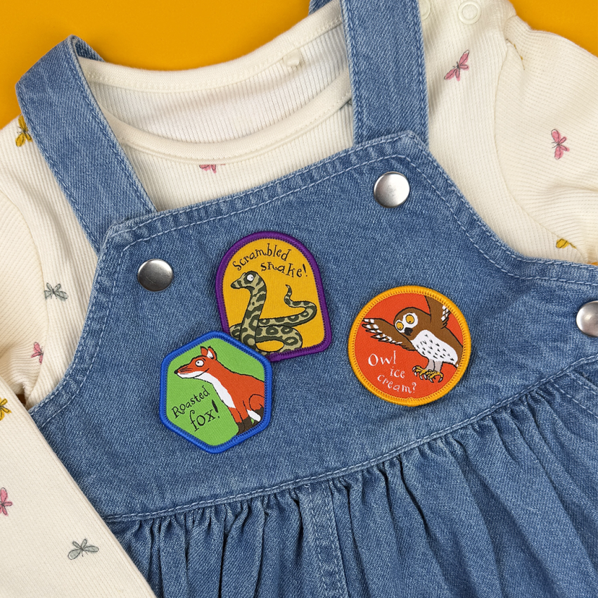 The Gruffalo Characters Patch Set 3