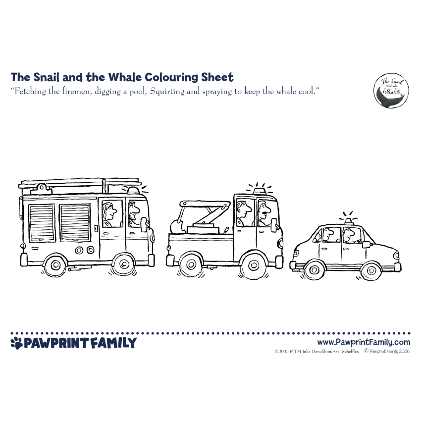 The Snail And The Whale Colouring Sheets 4