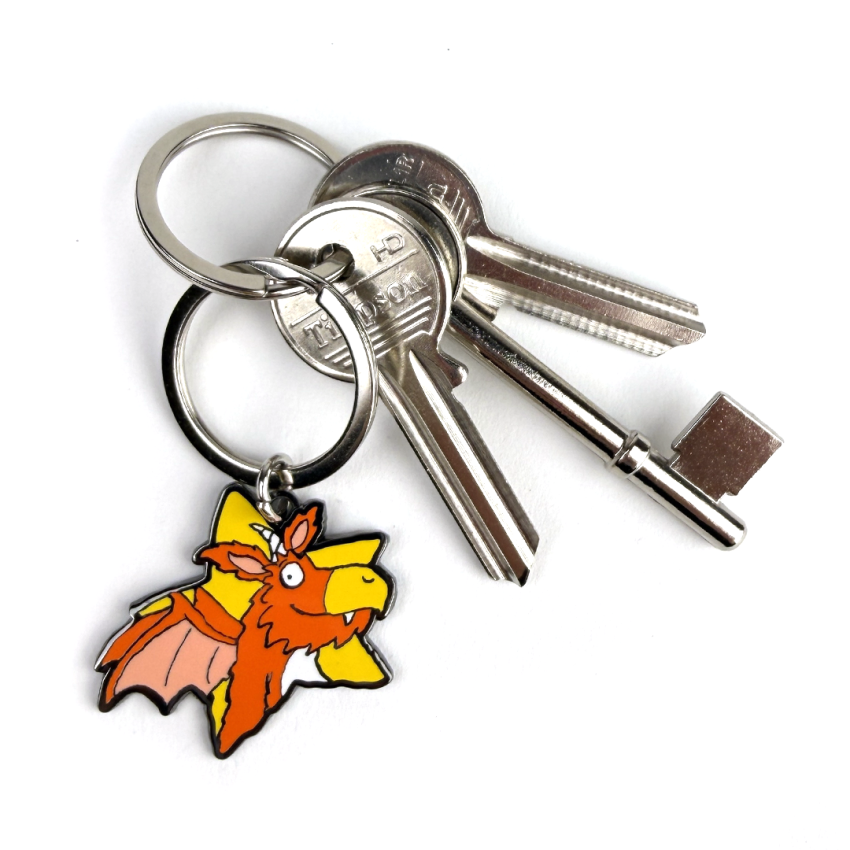 Zog Character Keyring 2