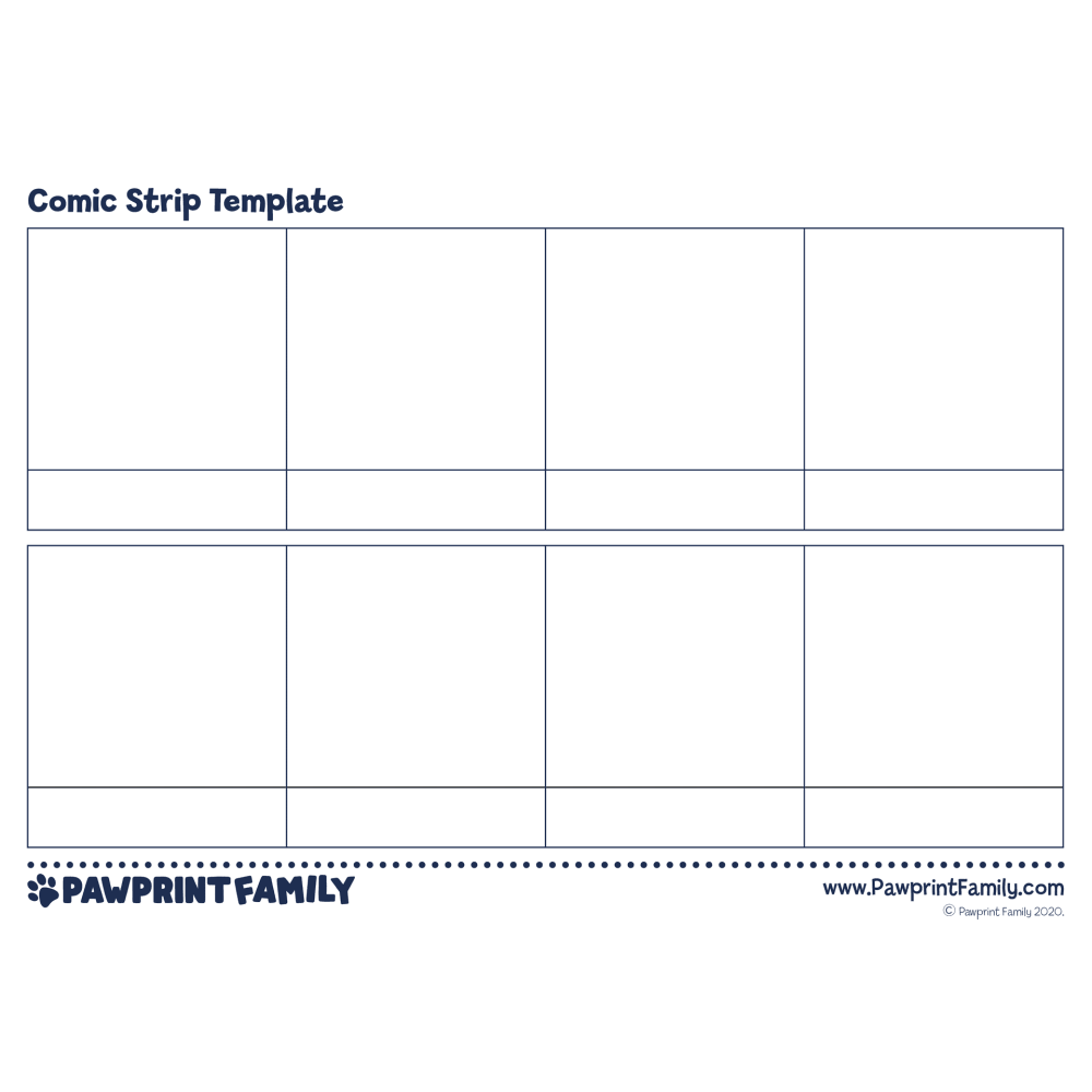 Superhero Comic Strip Template Comic Book Templates Free Kids