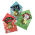 12 Day Advent Calendar - Festive Animals (Badges & Envelopes)