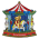 24 Day Advent Calendar - Carousel (Badges Only)