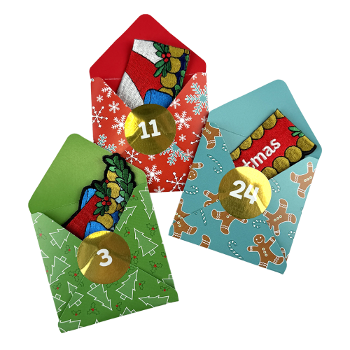 24 Day Advent Calendar - Carousel (Badges, Envelopes & Activity Cards)