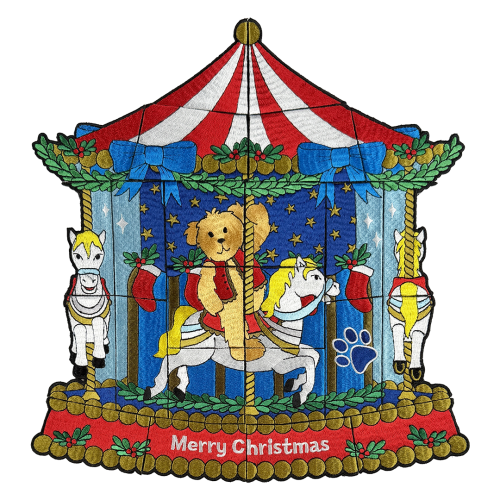 24 Day Advent Calendar - Carousel (Badges Only)