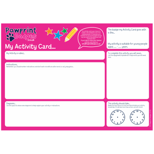 Activity Card