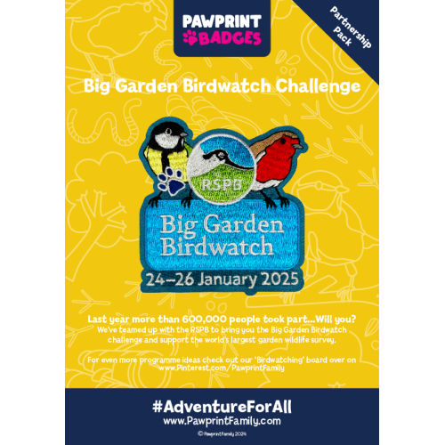 Big Garden Birdwatch - 2025 Challenge Pack