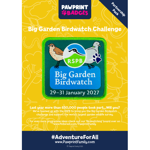 Big Garden Birdwatch 2027 Challenge Pack