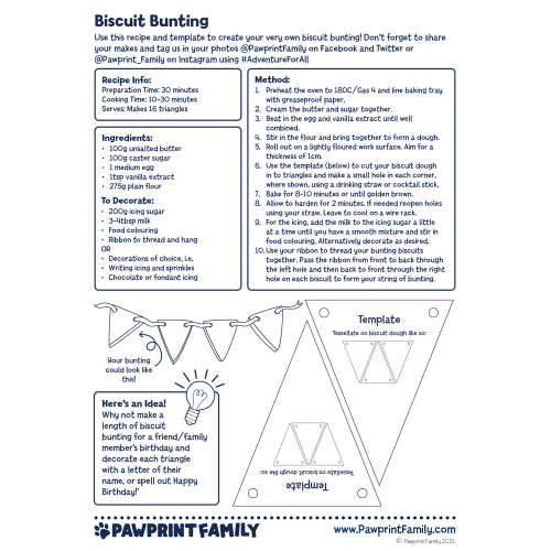 Biscuit Bunting