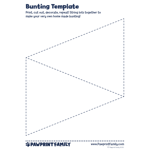 Bunting Template