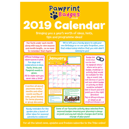 Calendar 2019