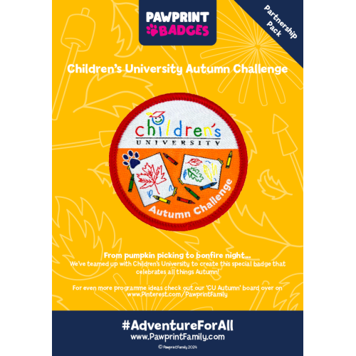 Children's University Autumn Challenge Pack