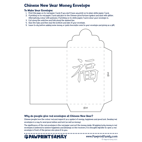 Chinese New Year Money Envelope