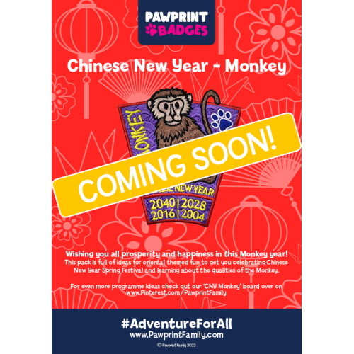 Chinese New Year - Monkey Challenge Pack