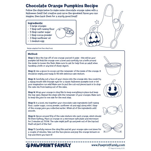 Chocolate Orange Pumpkins