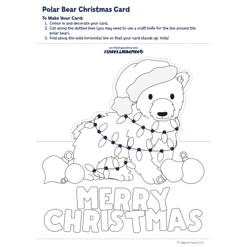 Christmas Card - Polar Bear