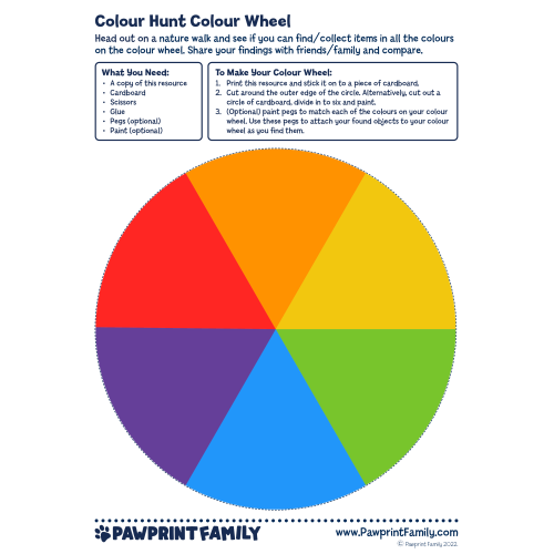 Colour Hunt Colour Wheel