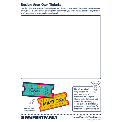 Design Your Own Tickets