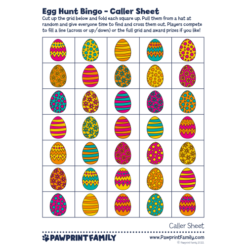 Egg Bingo