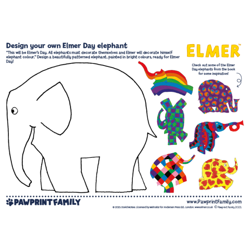 Elmer Day Elephant