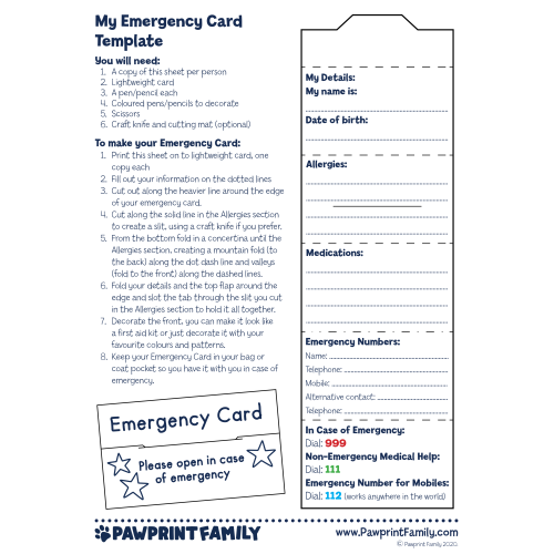 Emergency Card