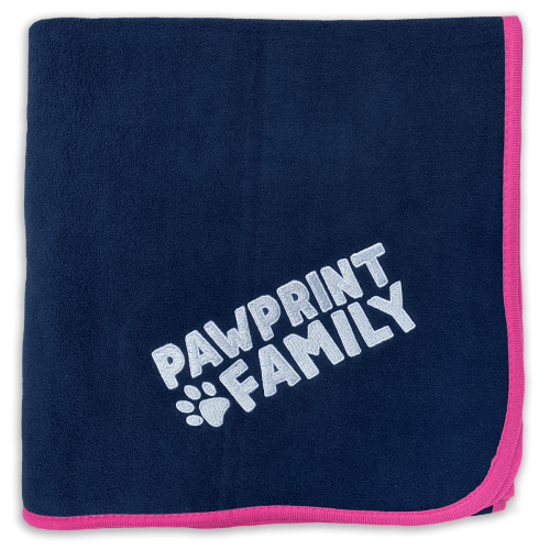 Family Camp Blanket - Pink