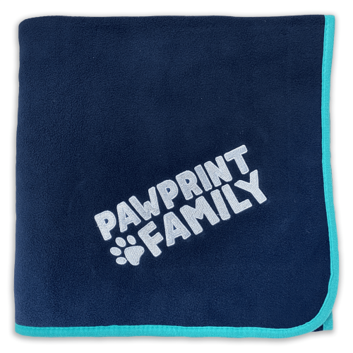 Family Camp Blanket - Pink