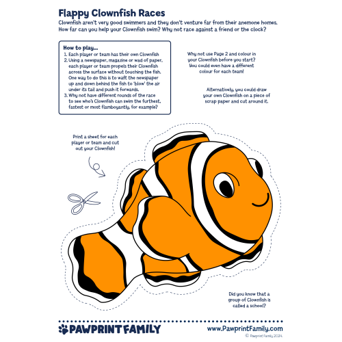 Flappy Clownfish Races