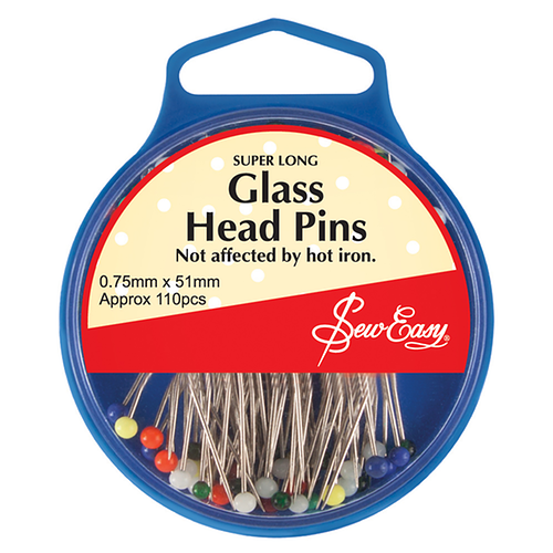 Glass Head Pins