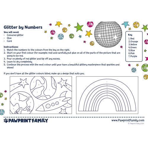 Glitter by Numbers