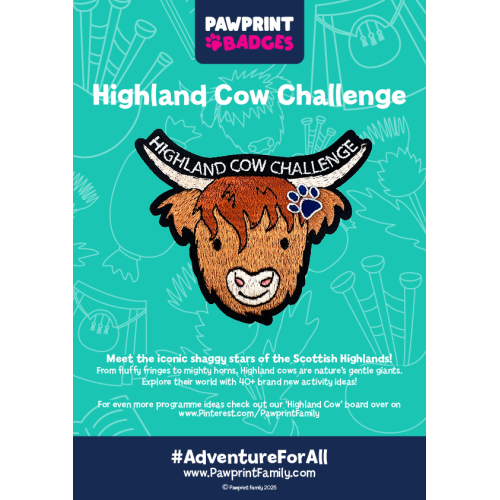 Highland Cow Challenge Pack