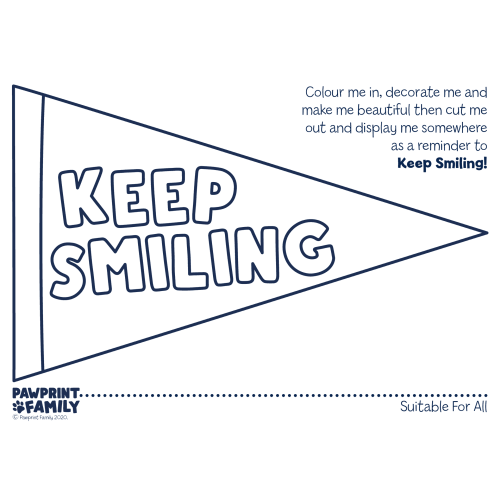 Keep Smiling Flag