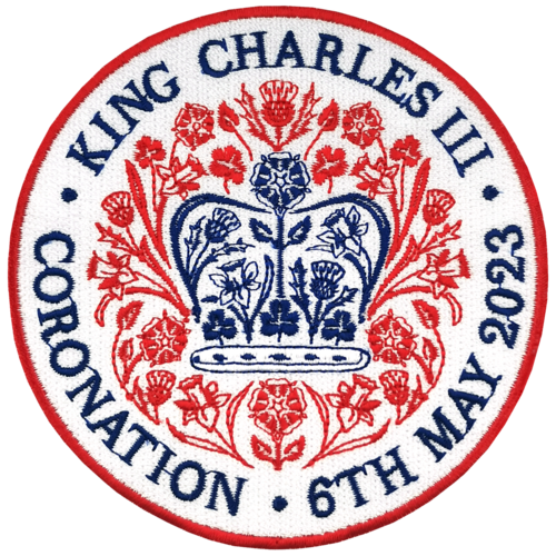 King's Coronation Souvenir Badge